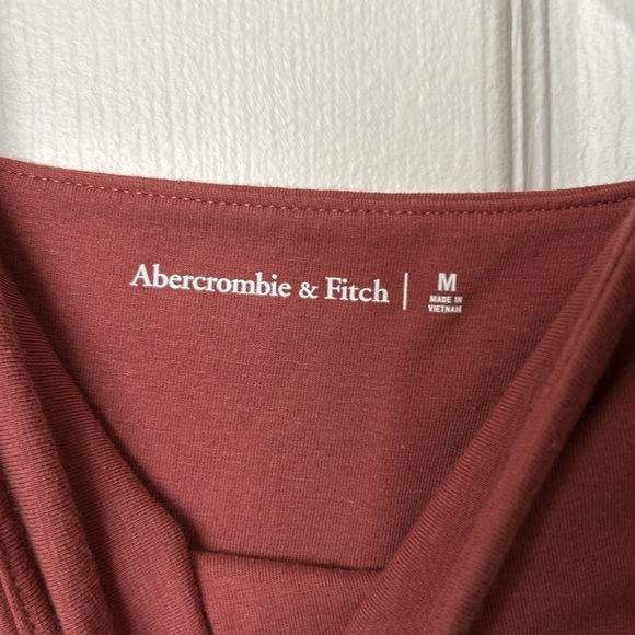 NWT Abercrombie Cotton Seamless Squareneck Tank Bodysuit - Picture 3 of 4